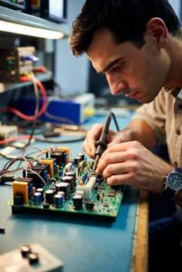 آموزش کار با ابزار در تعمیر دستگاه های پزشکی زیبایی